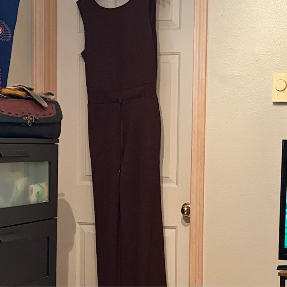 Chic Sleeveless Brown Jumpsuit